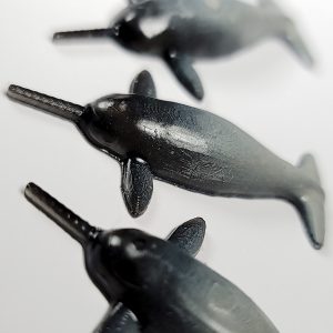 Floating Narwhal Decoy Pack - Aquarium Decor | Bantam.Earth