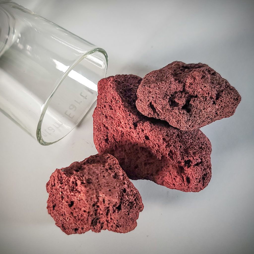 Premium Red Lava Rocks For Terrariums & Aquariums Bantam.Earth