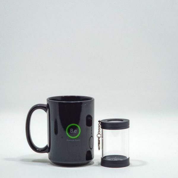 Bantamarium V2 Nano Size Comparison to a Coffee Mug