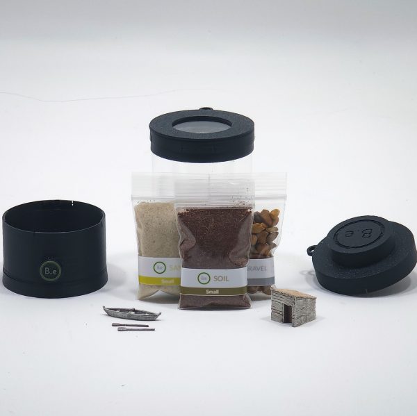 DIY Nano Rustic Cabin Shack Terrarium kit