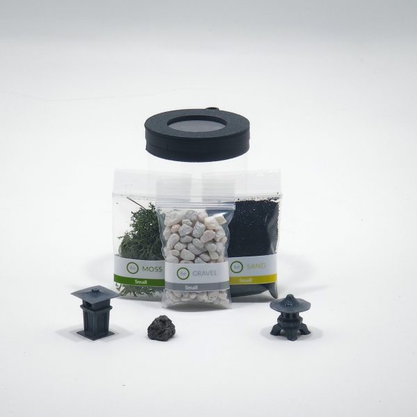 DIY Nano Japanese Garden Lamp Terrarium Kit