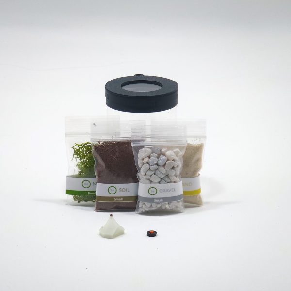 Tiny Glowing Campsite Terrarium kit