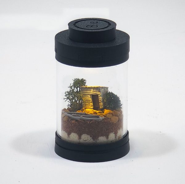 DIY Nano Rustic Cabin Shack Terrarium kit