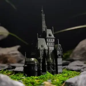 Dark Spooky Miniature Castle Decor | Bantam.Earth