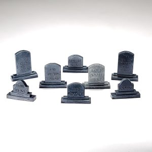 Funny Tombstone Decor Set (8x) | Bantam.Earth
