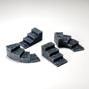 Miniature Stairs "Stone Steps" Terrarium Decor Set | Bantam.Earth