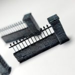 Miniature Stone Gothic Fence Decor Set | Bantam.Earth