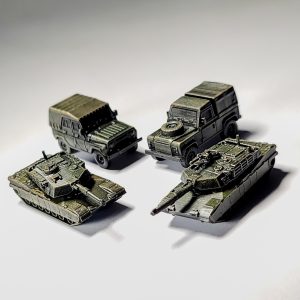Miniature Military Vehicles Decor Set | Bantam.Earth