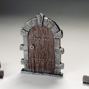 Medieval Stone Fairy Door Set - Terrarium Decor | Bantam.Earth