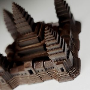 Mini Angkor Wat Model Terrarium Decor | Bantam.Earth