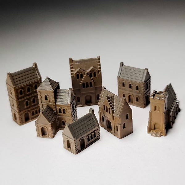 Miniature Medieval Village Terrarium Decor Set | Bantam.Earth