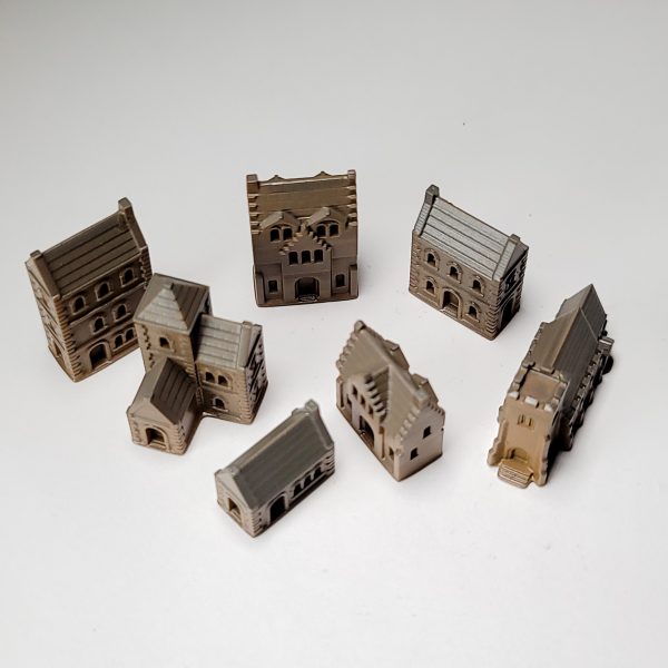 Miniature Medieval Village Terrarium Decor Set | Bantam.Earth