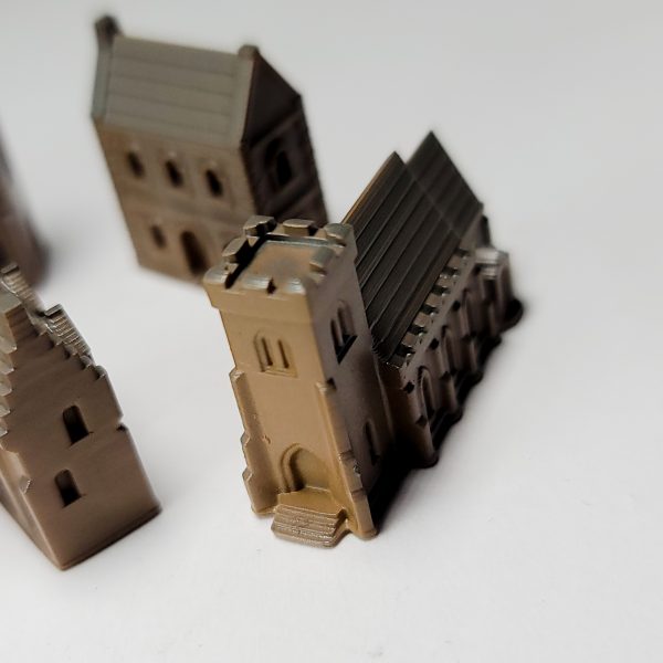 Miniature Medieval Village Terrarium Decor Set | Bantam.Earth