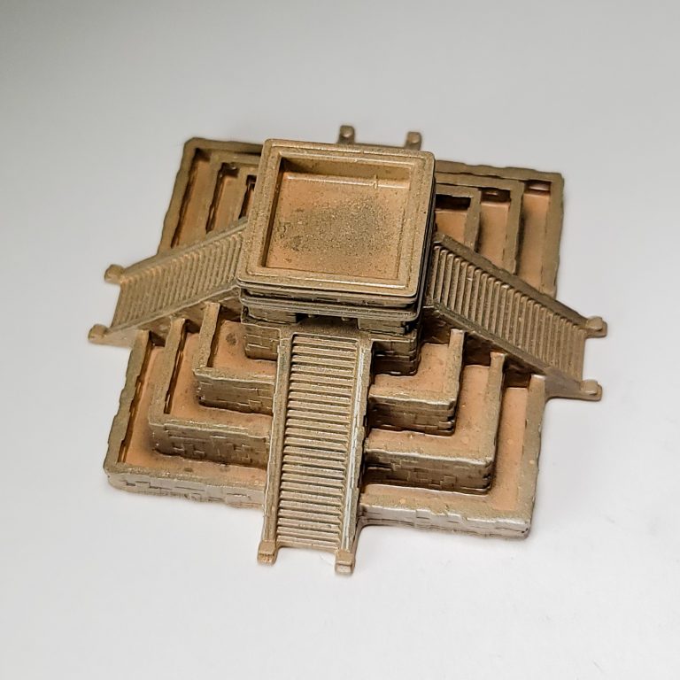 Mini Ancient Mayan Aztec Pyramid Terrarium Decor | Bantam.Earth