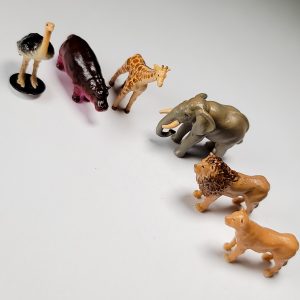 Miniature Safari Animal Figurines Terrarium Decor | Bantam.Earth