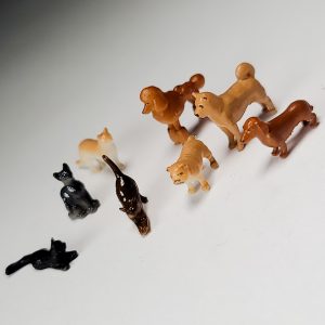 Miniature Cat & Dog Figurines Terrarium Decor | Bantam.Earth