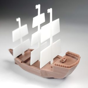 Mini Floating Aquarium Pirate Ship | Bantam.Earth