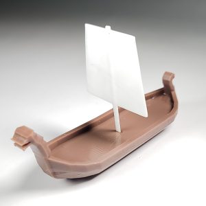 Mini Floating Aquarium Viking Ship | Bantam.Earth