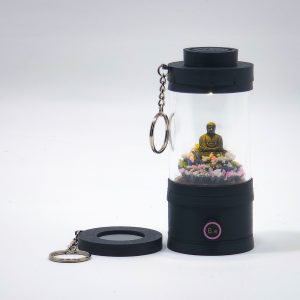 Ready-Made Miniature Buddha Terrarium By Bantam.Earth