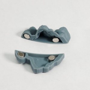 Mini Magnetic Rock Ledge & Cubby Decor Set For Terrariums