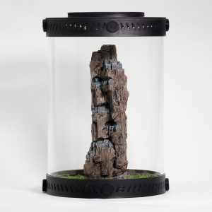 Medieval Village Cliff | Inner Decor For Terrariums