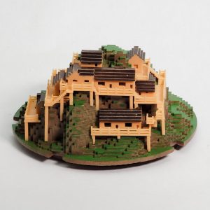 "Block Village" Ant Outworld Decor | Expandable Formicarium