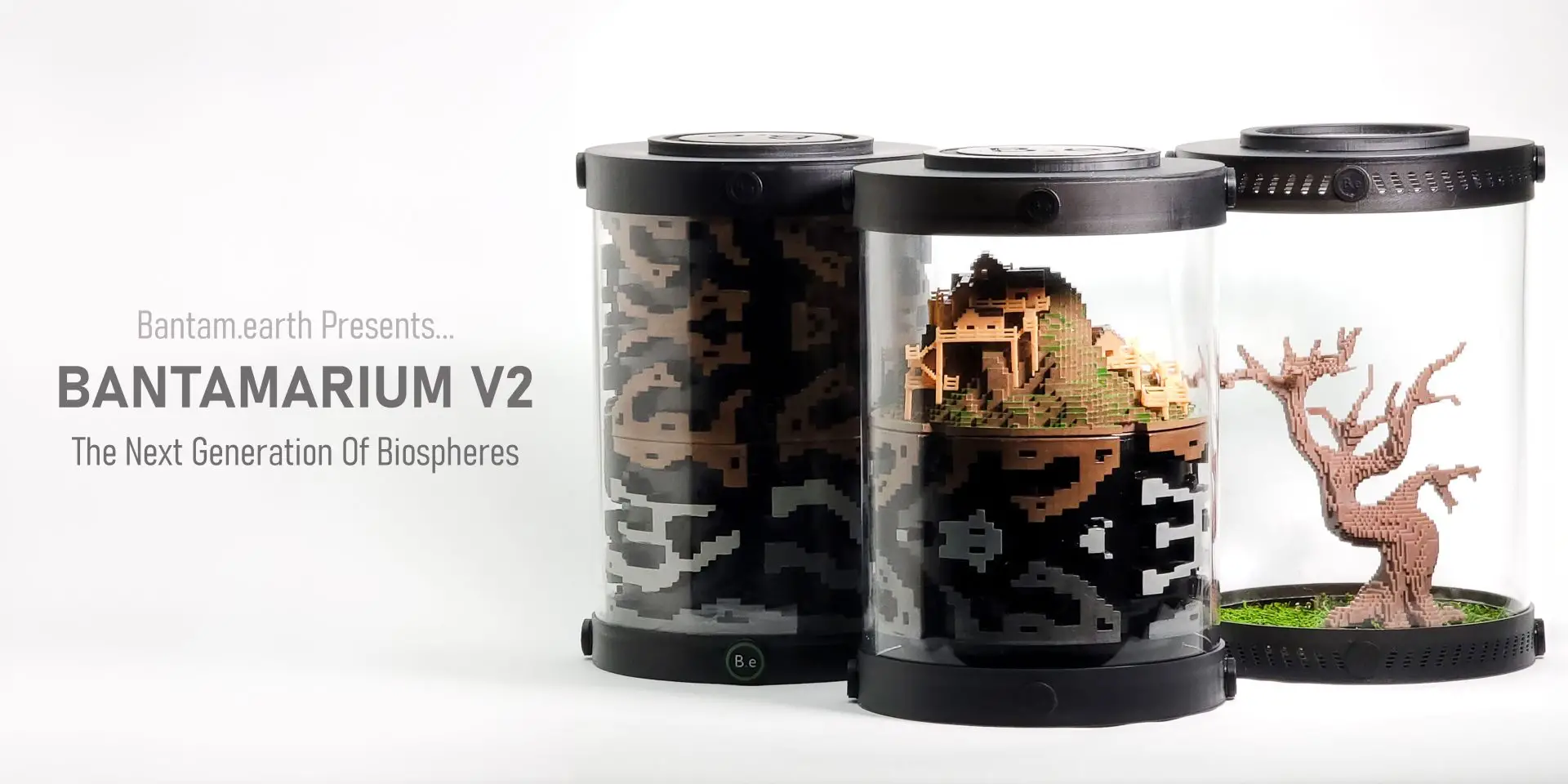 Customizable Vivarium Enclosures | Bantamarium V2 Series