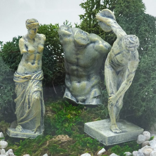 DIY Mini Greek Statue Terrarium Kit
