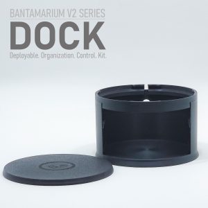 Bantamarium V2 DOCK | Stackable Vivarium Stand/Storage Base