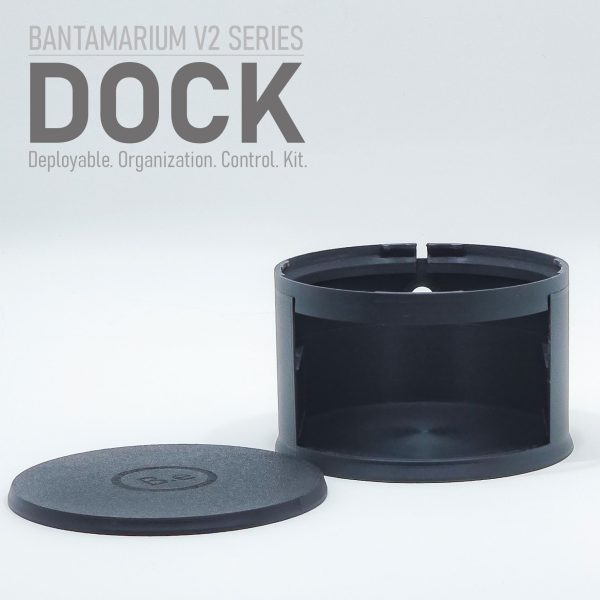 Bantamarium V2 DOCK | Stackable Vivarium Stand/Storage Base