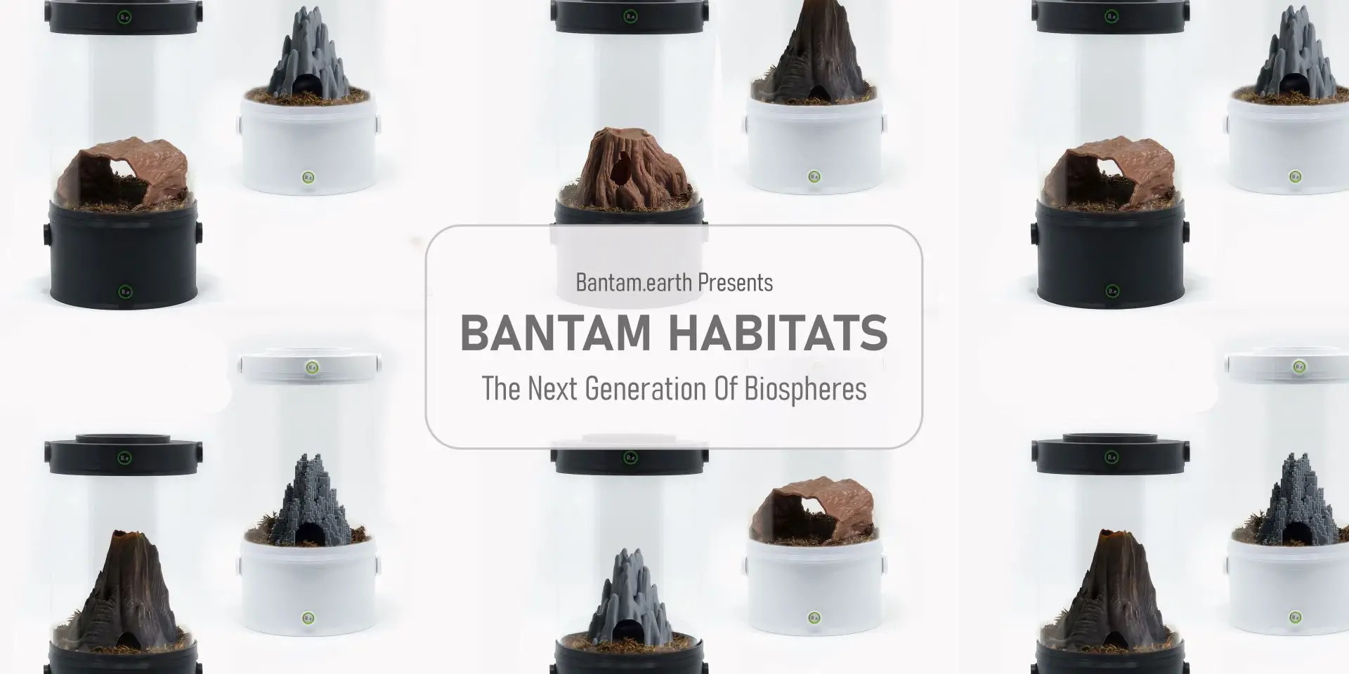 Customizable Vivarium Enclosures | Bantamarium V2 Series