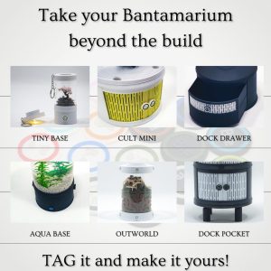 Bantamarium V2 TAGS | Interchangeable Bantam.earth Logo Set