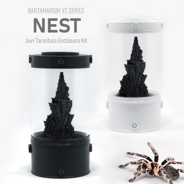 Customizable Tarantula Enclosure Kit | Bantam-V2 Nest