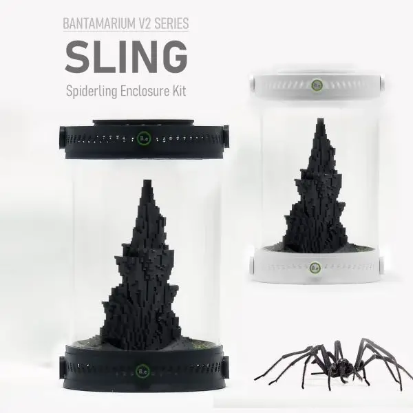 Customizable Spiderling Enclosure Kit | Bantam-V2 Sling