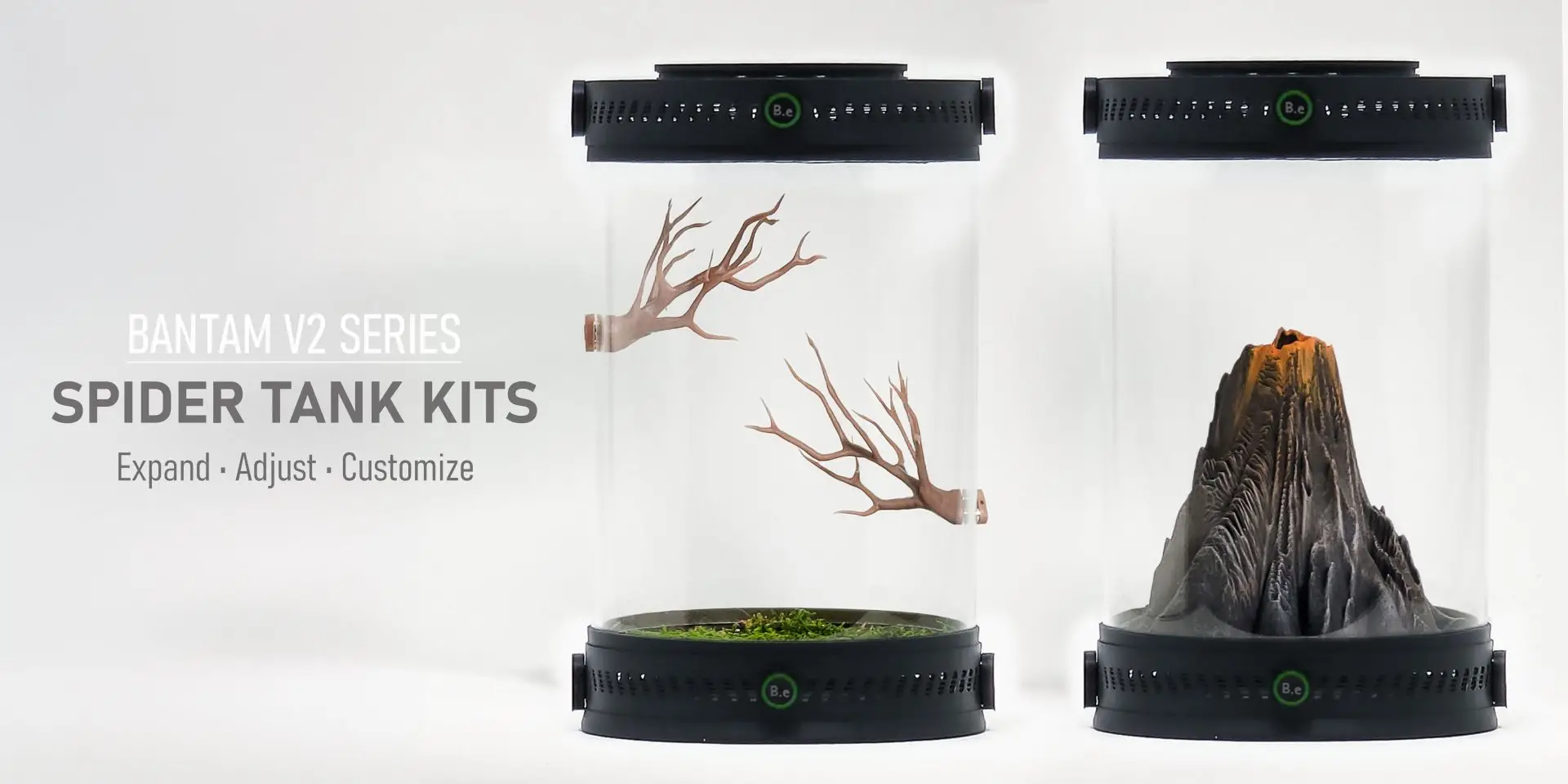 Customizable Spider Enclosures | Bantam V2 Series