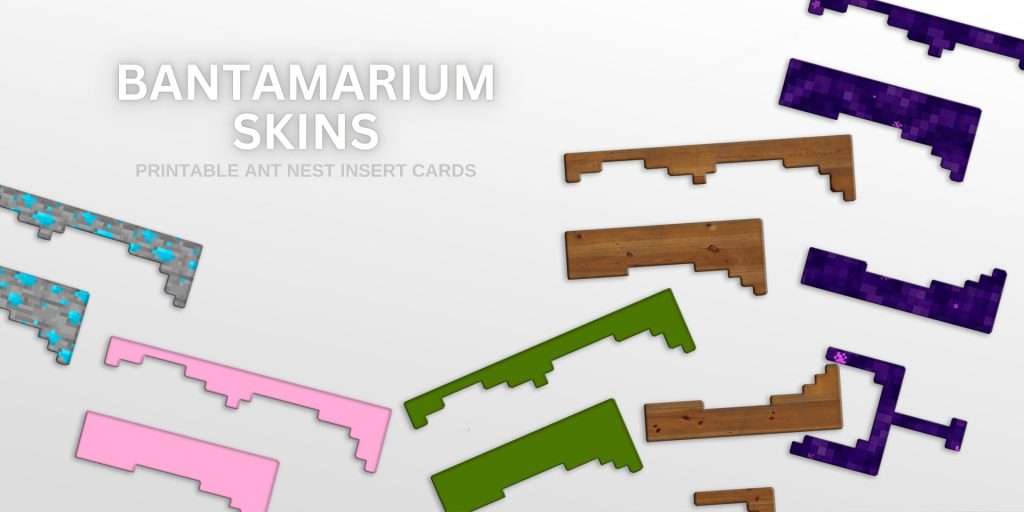 Printable Ant Nest Insert Cards | Digital Formicarium Skins